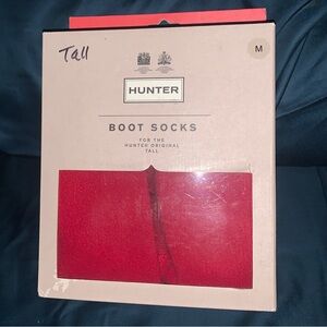 Hunter Tall Red Boot Socks - Women’s